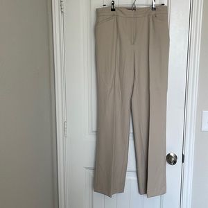 White House Black Market, 8R, Tan suit pants